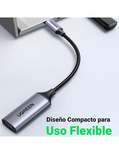 Adaptador Ugreen USB-C a HDMI 4K 60Hz Alta Velocidad