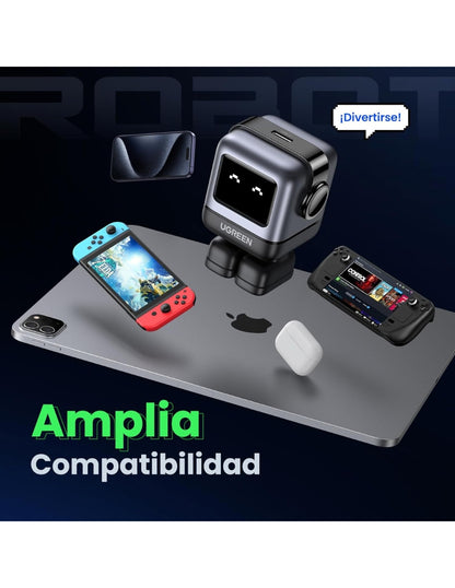 Cargador UGREEN Nexode 30W Tipo C Carga Rápida GaNRobot