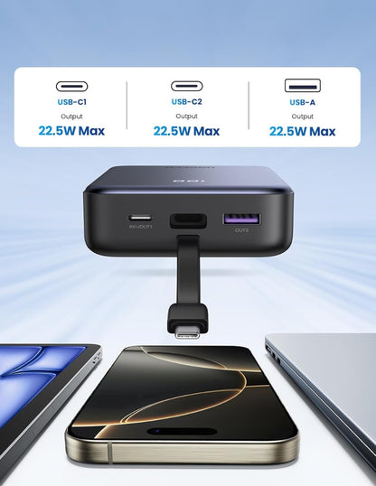Power Bank Ugreen Nexode 20,000mAh USB-C PD 20W Gris