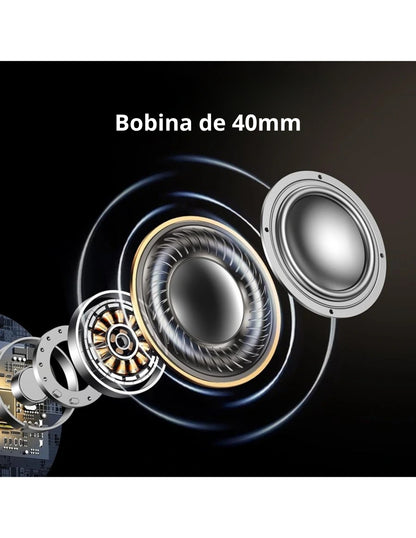 Audífonos de diadema inalámbricos HiTune Max5 UGREEN negros
