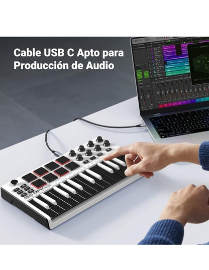 Cable de Impresora UGREEN USB-C a USB-B 2.0 (2 Metros) con Thunderbolt 3/4