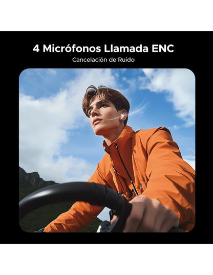 Audífonos Inalámbricos ANC EchoBuds UGREEN con pantalla inteligente