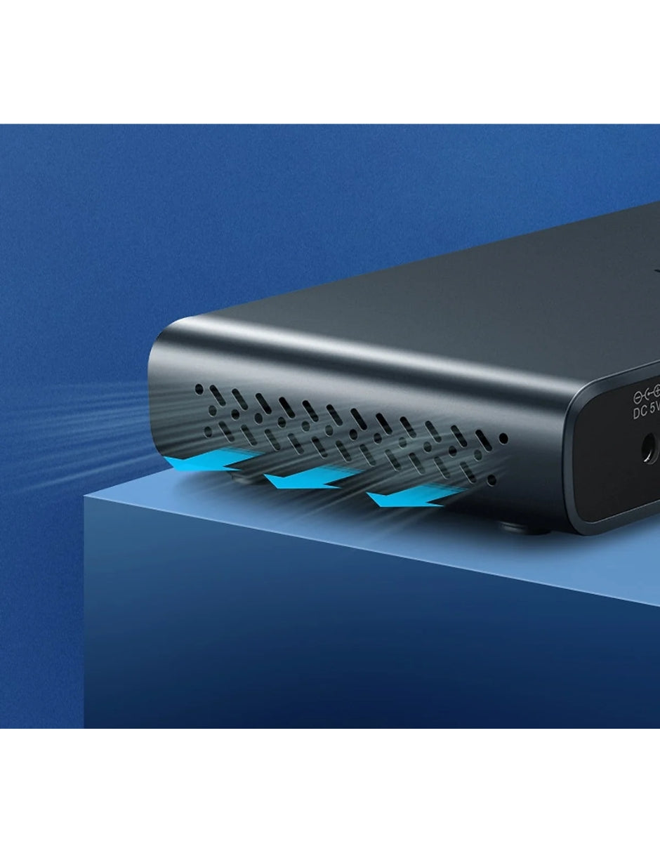 Conmutador HDMI 4 en 1 UGREEN 50745 4K con Control Remoto