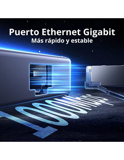 HUB 7 en 1 UGREEN UNO 3 USB-A, 2 USB-C, 1 HDMI 4K/60hz y Ethernet