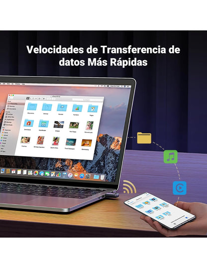 Adaptador USB Bluetooth 5.4 Ugreen PC Win 11/10/8.1 35058