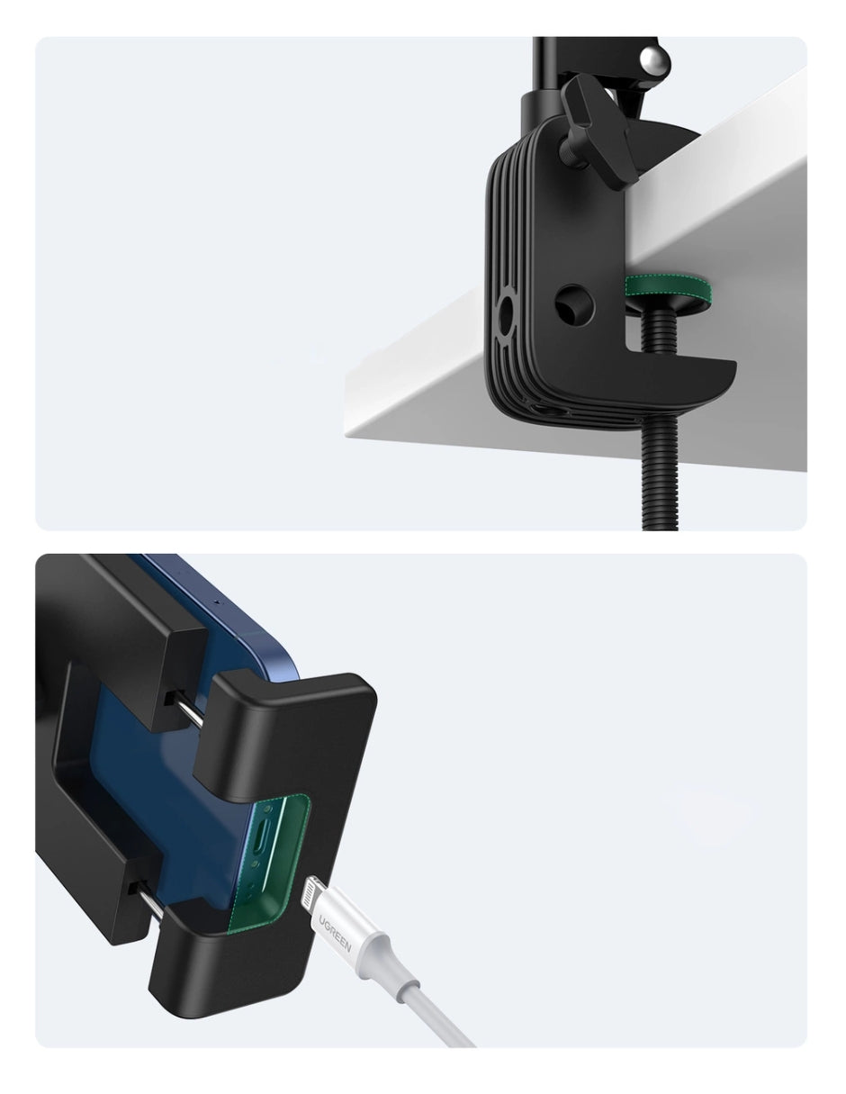Soporte Universal Ugreen Celular Tablet Brazo Flexible 4-12.9"