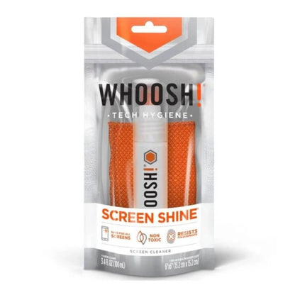 Limpiador de Pantallas Whoosh! 100 ml + 1 paño de micro fibra