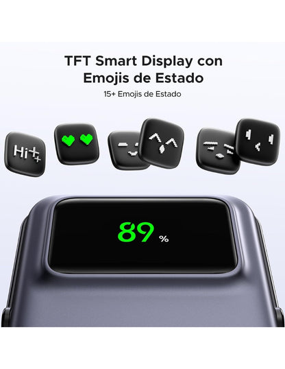 Power Bank Ugreen MagSafe Mini 5000mAh 20W con pantalla Gris