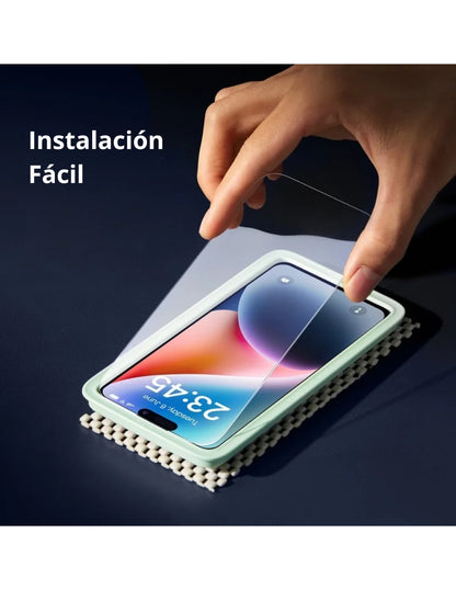 Protector Pantalla UGREEN HD Vidrio Templado iPhone 15/16 (Paq 2)