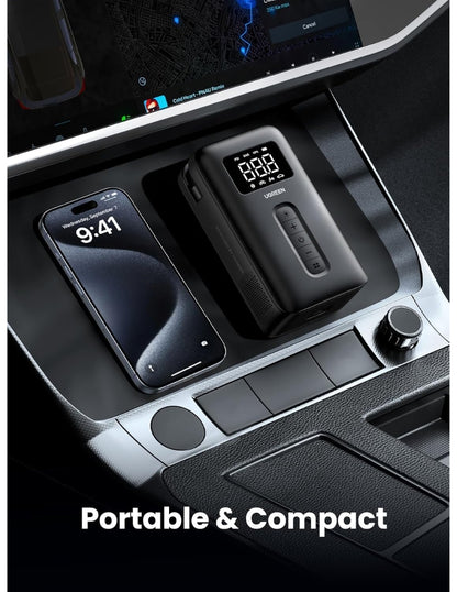 Compresor Aire Portátil Ugreen Inalámbrico 150 PSI Para Auto