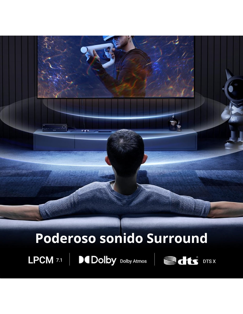 Conmutador Switch HDMI 2.1 Ugreen 90385 8K@60Hz 4K@120Hz p/ PS5 Xbox