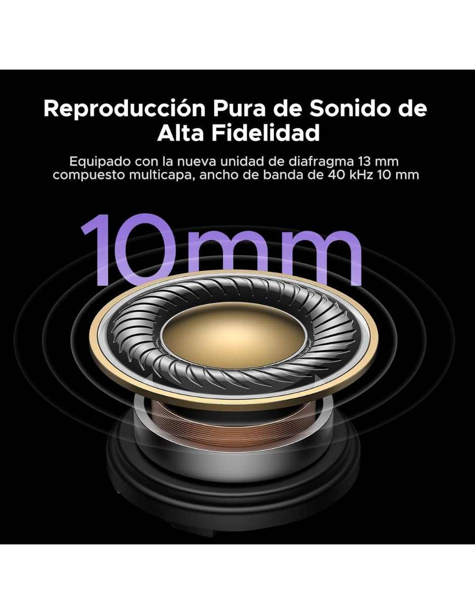 Audífonos Inalámbricos ANC EchoBuds UGREEN con pantalla inteligente