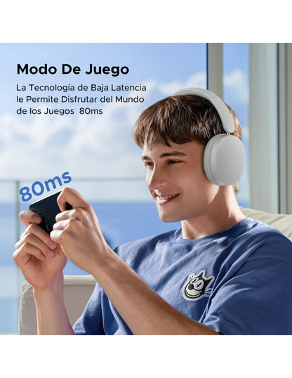 Audífonos Inalámbricos Ugreen Studio Max2 Gris 80H Batería, Audio 3D