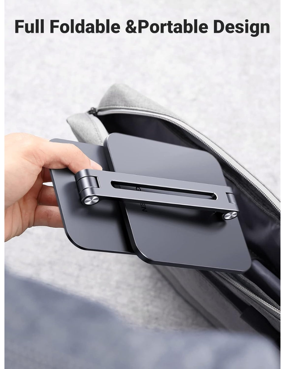 Soporte Ugreen Aluminio Plegable Multiángulo Para Tablet Celular