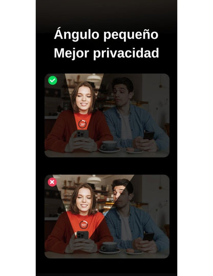 Mica de privacidad Ugreen anti-huellas para iPhone 15 Pro