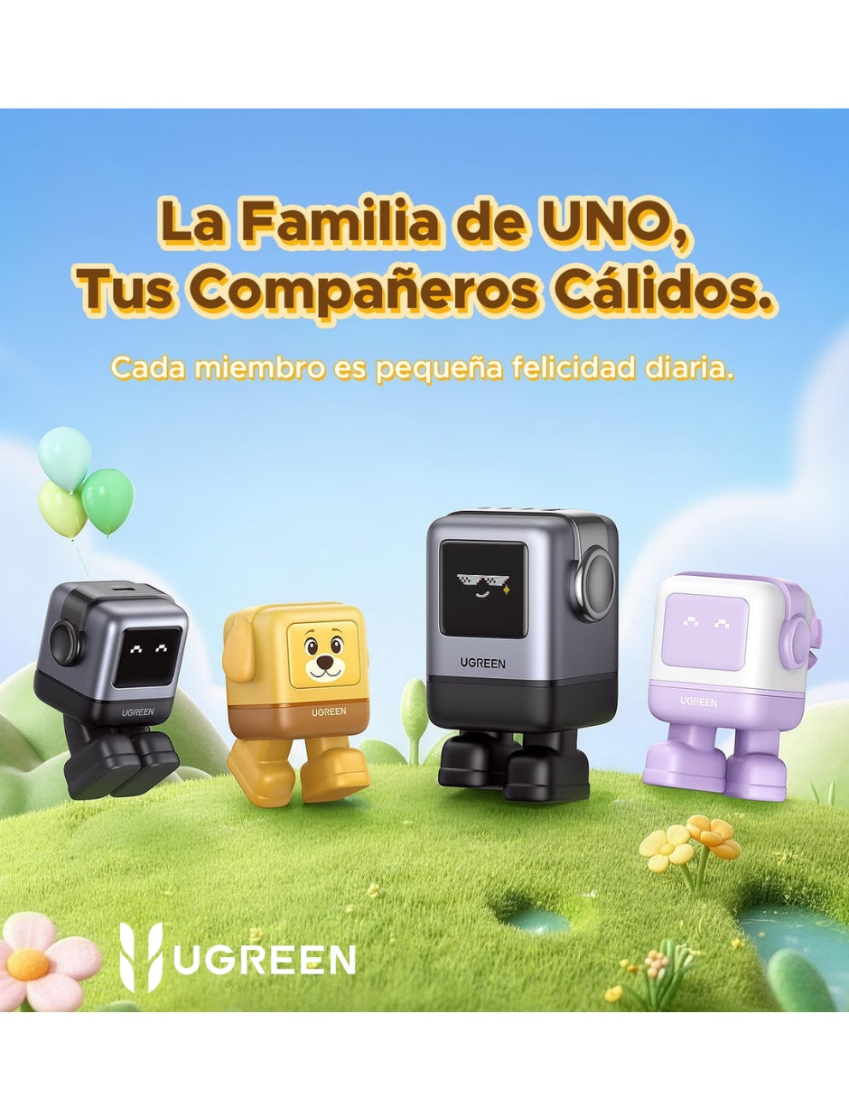 Cargador Ugreen Cargadog Nexode 30w Gan Usb-c Diseño Perrito